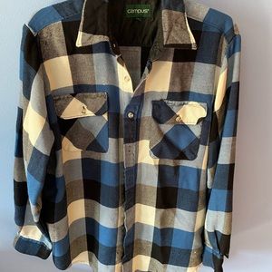Young men’s flannel shirt